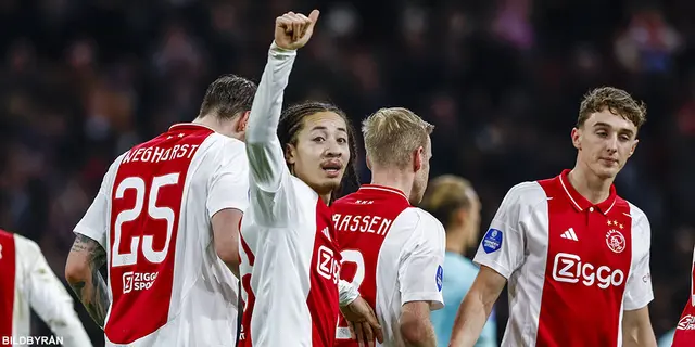 Ajax 3 - 0 Almere City: Upp på andraplats