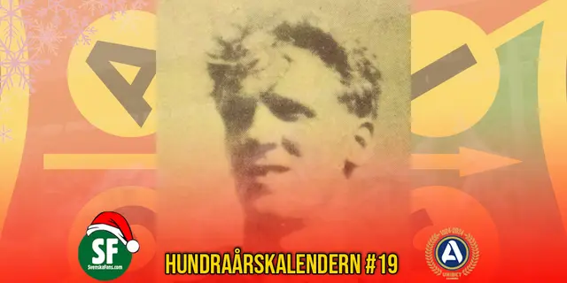 Hundraårskalendern lucka #19: Karl-Alfred Jacobsson – GAIS egna Kalle Nick