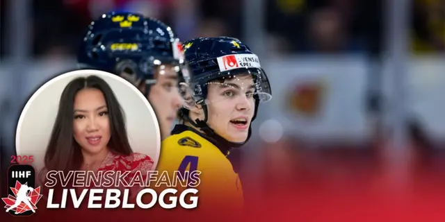 Liveblogg: Sverige i ledning mot Slovakien