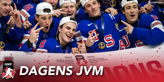 Dagens JVM: "Historiskt guld för USA"