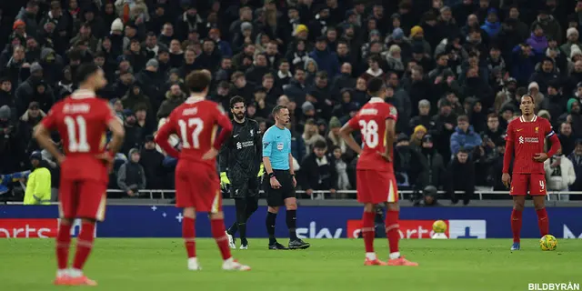 Tottenham – Liverpool 1-0: "Bedrövlig insats"