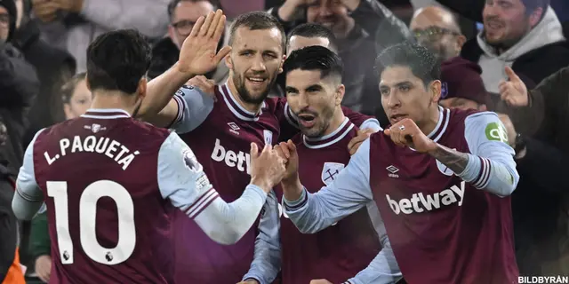 West Ham – Fulham: Hög press och tre poäng