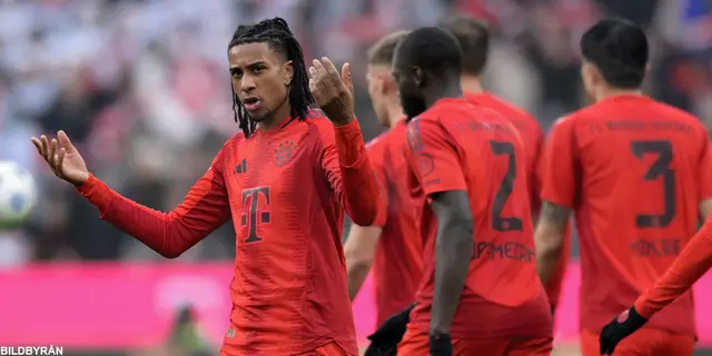 Onödigt tajt vinst för Bayern mot Wolfsburg