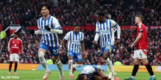 Tre punkter efter Brighton - Man United