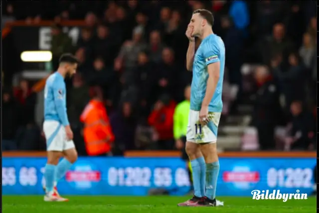 Nottingham Forest föll tungt, efter nio raka utan förlust/Spelarbetyg