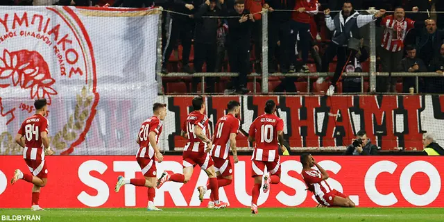 Olympiakos direkt till åttondelsfinal