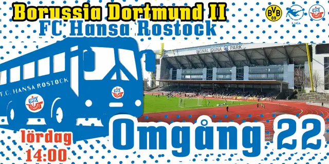 Inför Borussia Dortmund II - FC Hansa Rostock