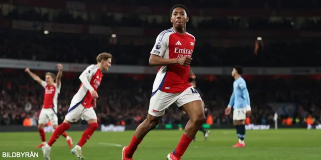 Arsenal körde över Manchester City