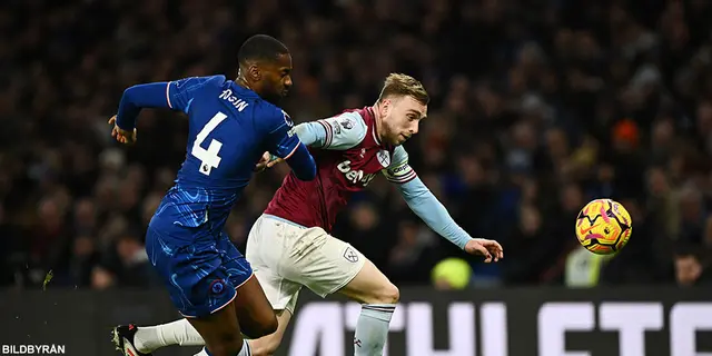 Matchrapport: Chelsea - West Ham United 