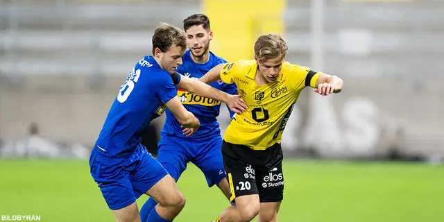 Vinst i träningsmatchen