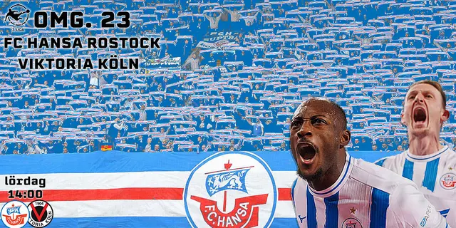 Inför FC Hansa Rostock - Viktoria Köln 