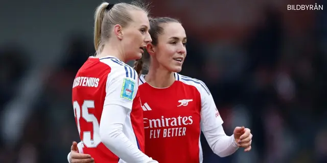 Gunners vidare till kvartsfinal