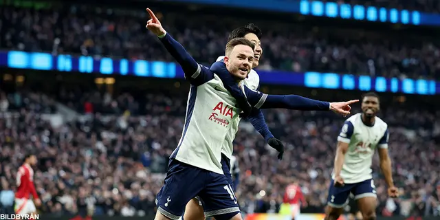 Spurs kliver förbi United i tabellen