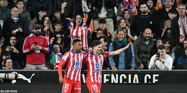 Valencia–Atlético Madrid: Ännu en gång krossades och nollades Valencia