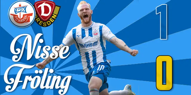 Nils Fröling segerfixare för Hansa Rostock