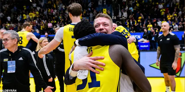 Sverige är klara för basket EM 2025