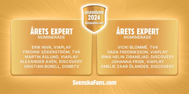 Nominerade Guldskölden 2024: Årets expert