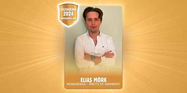 Guldskölden 2024 – nominerad till årets SF-skribent: Elias Mörk