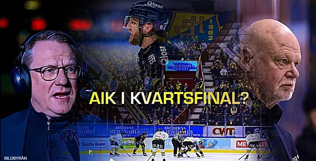 SSK  - AIK i en kvartsfinal.