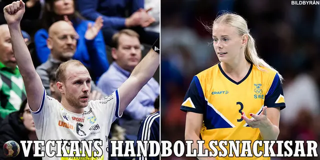 Veckans handbollssnackisar 