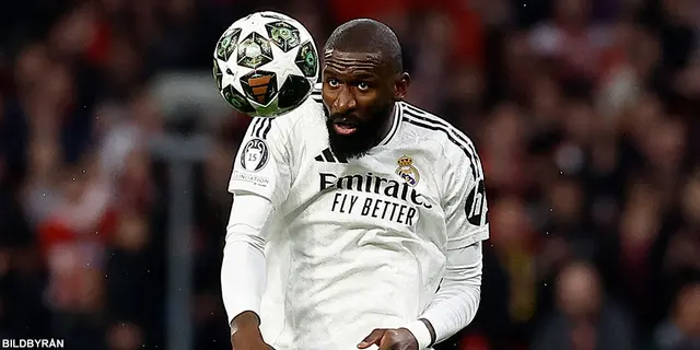 Rüdiger matchhjälte igen – Real till kvart efter straffdrama