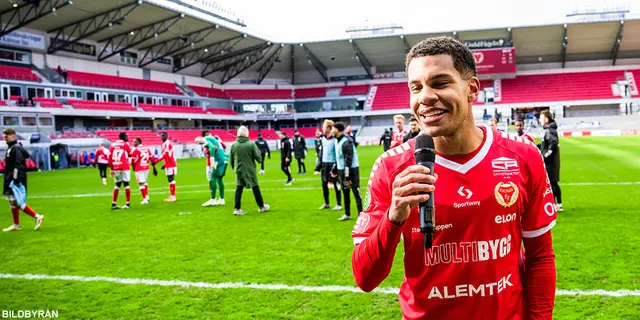 Rödvita matchprogrammet - Landskrona hemma