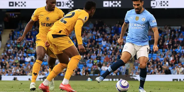 Matchrapport: Manchester C-Wolves 1-0