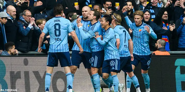 Djurgården höll undan med en man mindre – delad poäng i tvillingderbyt
