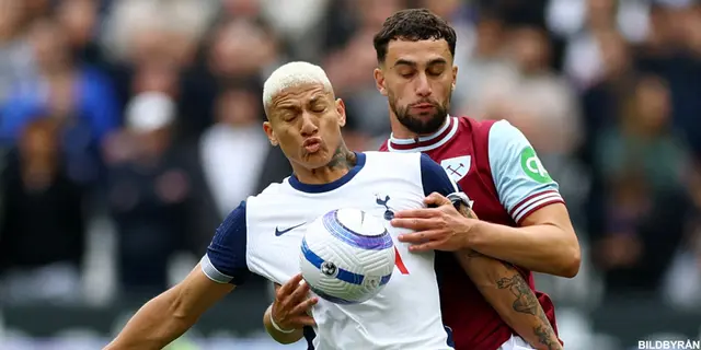 Spurs håller West Ham bakom sig