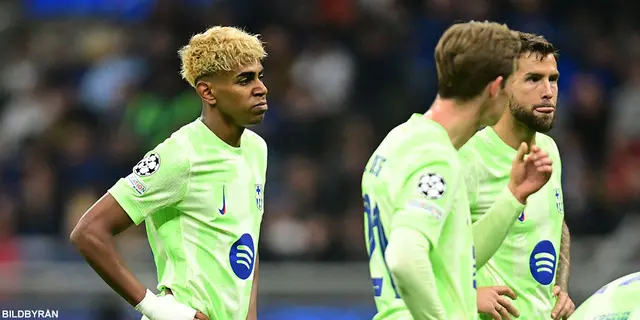 Episkt drama i Milano: Barcelona utslagna ur Champions League