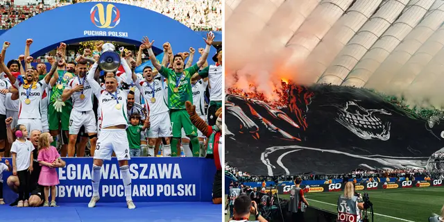 Legia Warszawa lyfter 21:a cuptiteln efter målrik final