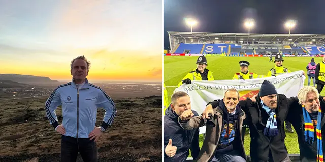 Tröjsamlare Tomas gör sin 32:a Europamatch med Djurgården