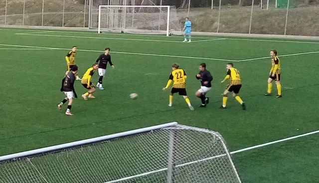 Spelet värmde på Källbrink 3