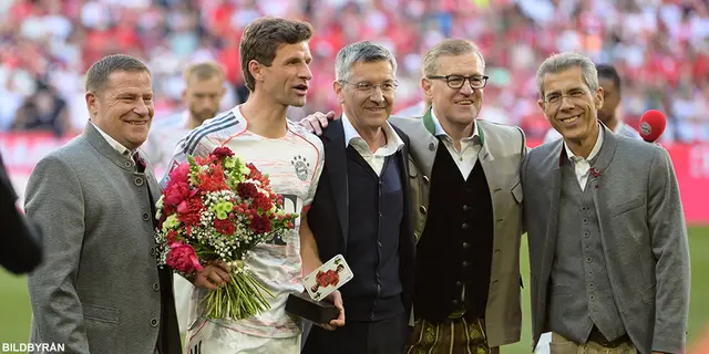 Harry Kanes första trofé och Thomas Müllers sista