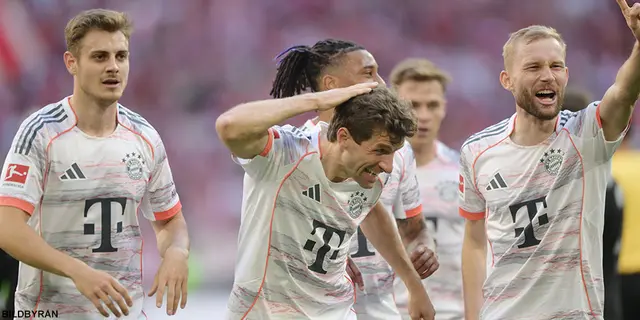 BAYERN MÜNCHEN ÄR TYSKA MÄSTARE!