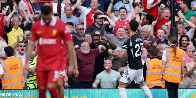 Arsenal kom tillbaka på Anfield