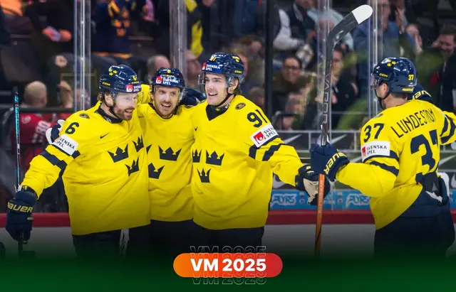 Sverige vann kampen på isen – såväl som på läktaren