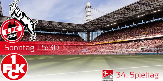 1. FC Köln kan förlora allt