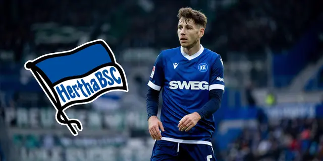 Hertha värvar mittfältare