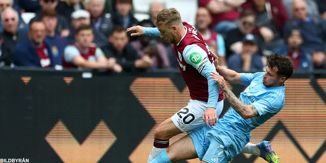 ”Kom inte som en chock att West Ham förlorade”