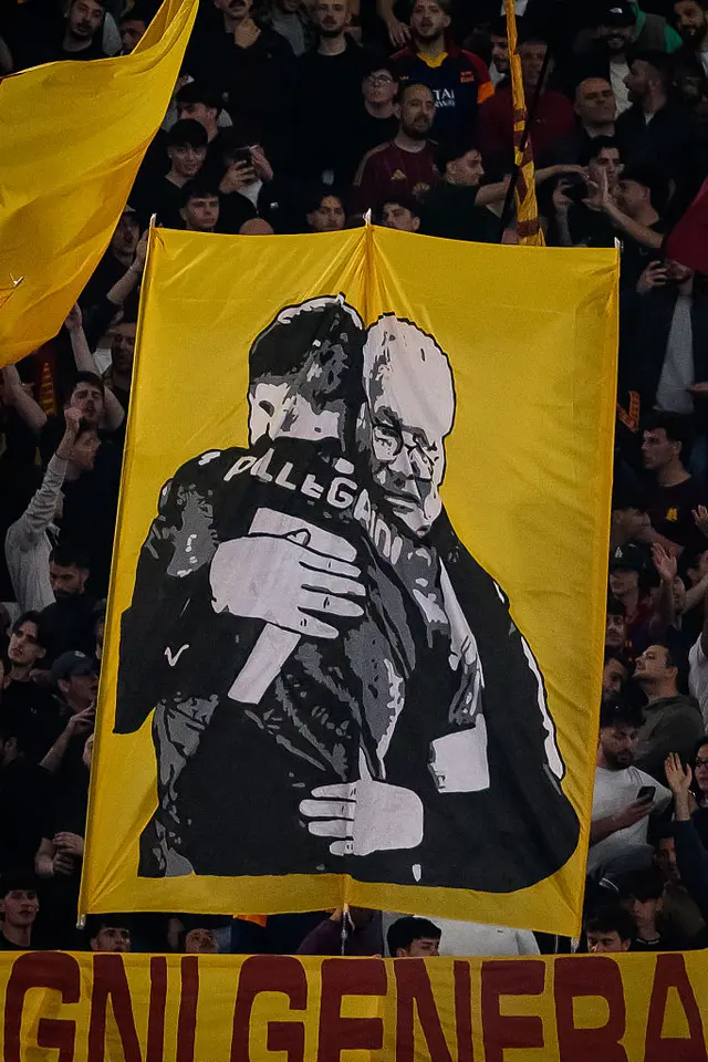“Lorenzo Pellegrini - alltid vid din sida”