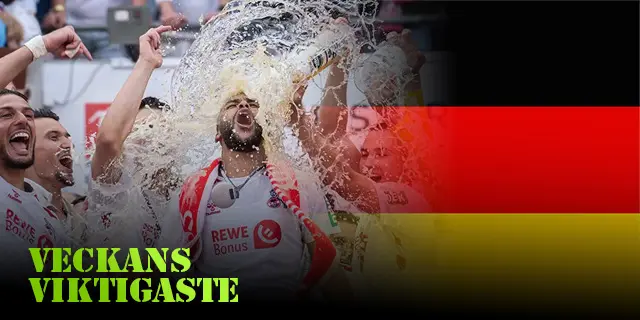 VV Tyskland: Köln uppflyttade till Bundesliga
