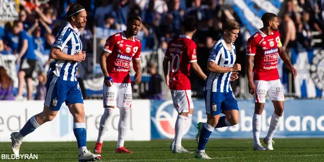 Uppförsbacke efter 10 minuter