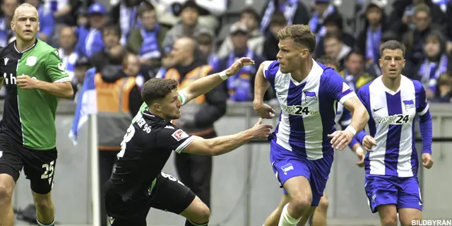 Hertha avslutade säsongen med ett kryss