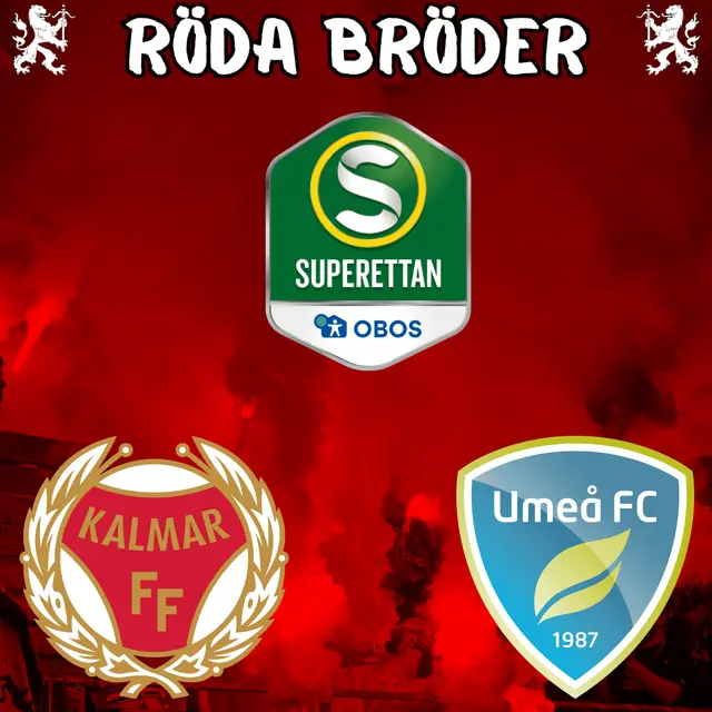 Rödvita matchprogrammet - Umeå FC HEMMA