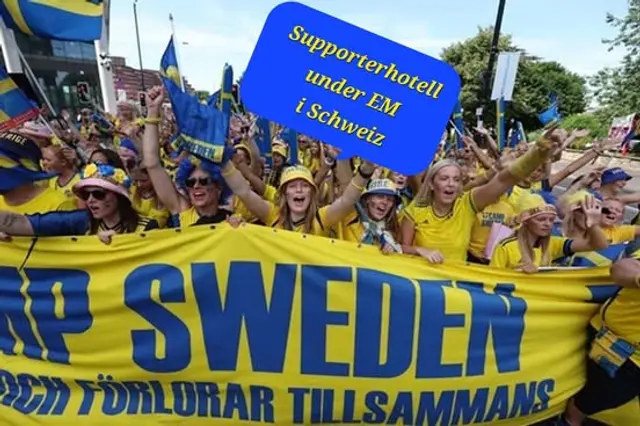 Camp Sweden på plats under EM i Schweiz!