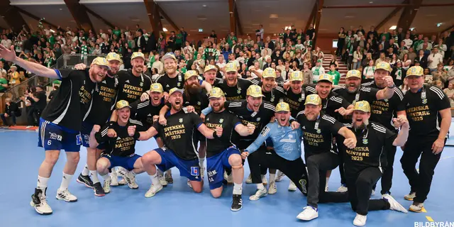 Tre punkter från Hammarby-Ystad: Ystad är svenska mästare