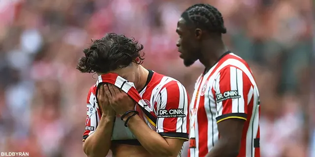 Sheffield United missade Premier League.