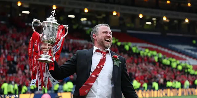 Jimmy Thelin cupmästare med Aberdeen