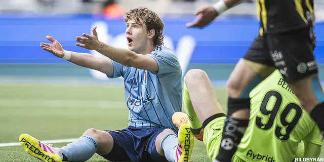 Delad poäng på 3Arena – Djurgården kvitterade, men orkade inte hela vägen